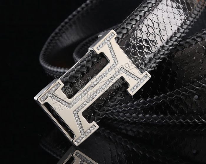 HERMES皮帶 原單品質 2019新品 進口小牛皮 愛馬仕男士腰帶 雙面男皮帶  hgh1936